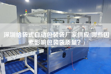 深圳给袋式自动包装袋厂家供应(哪些因素影响包装袋质量？)