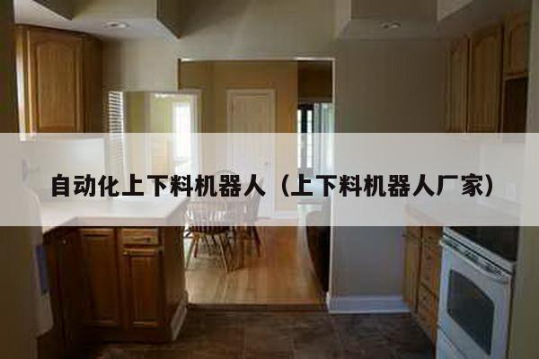 自动化上下料机器人（上下料机器人厂家）