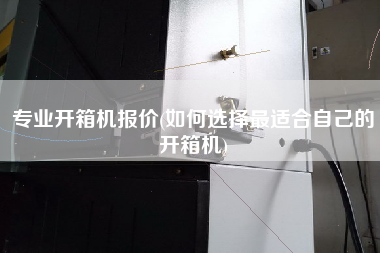专业开箱机报价(如何选择更适合自己的开箱机)