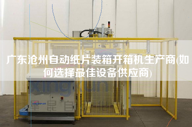 广东沧州自动纸片装箱开箱机生产商(如何选择更佳设备供应商)