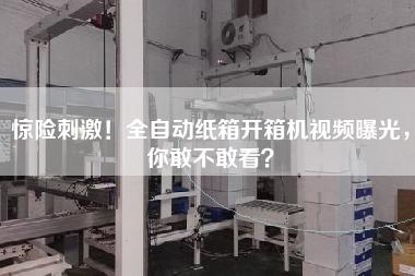惊险刺激！全自动纸箱开箱机视频曝光，你敢不敢看