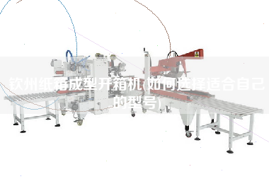 钦州纸箱成型开箱机(如何选择适合自己的型号)