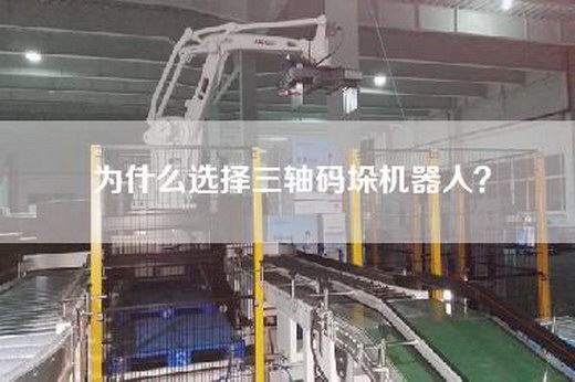 为什么选择三轴码垛机器人？