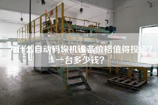 为什么自动码垛机设备价格值得投资？一台多少钱？