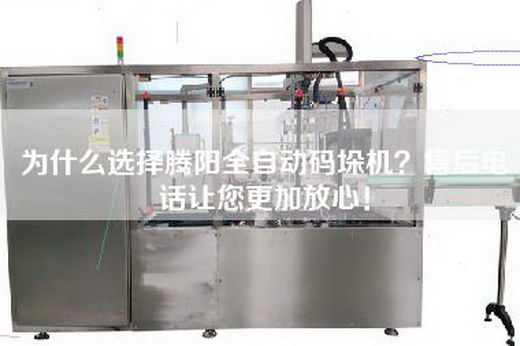为什么选择腾阳全自动码垛机？售后电话让您更加放心！