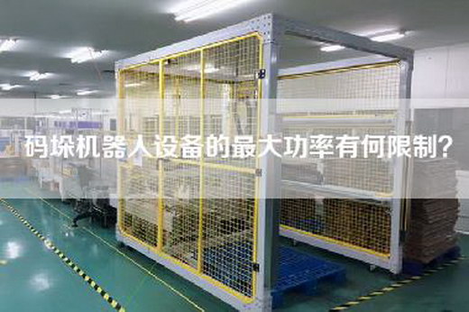 码垛机器人设备的最大功率有何限制？