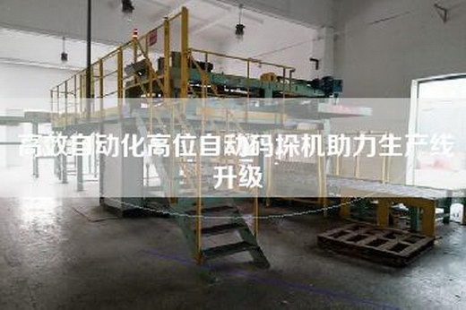 高效自动化高位自动码垛机助力生产线升级