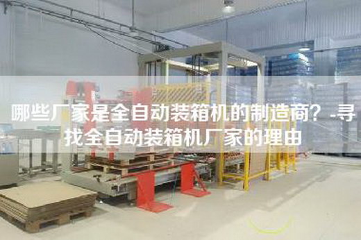 哪些厂家是全自动装箱机的制造商？-寻找全自动装箱机厂家的理由