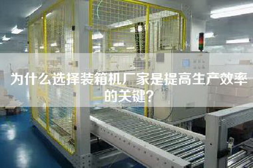 为什么选择装箱机厂家是提高生产效率的关键？