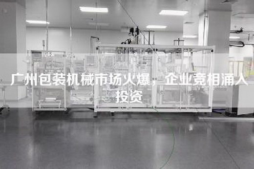 广州包装机械市场火爆，企业竞相涌入投资