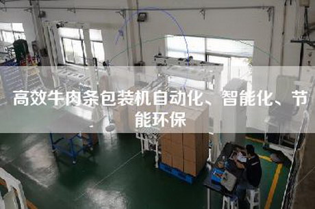 高效牛肉条包装机自动化、智能化、节能环保