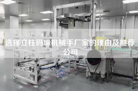 选择立柱码垛机械手厂家的理由及推荐公司