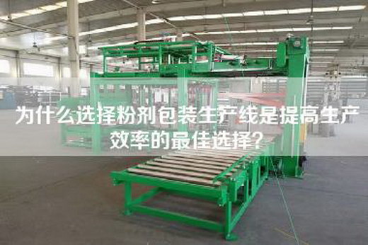 为什么选择粉剂包装生产线是提高生产效率的最佳选择？