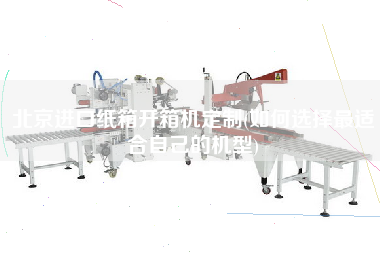 北京进口纸箱开箱机定制(如何选择z适合自己的机型)