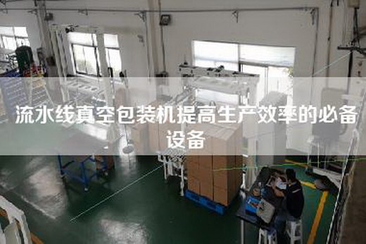 流水线真空包装机提高生产效率的必备设备