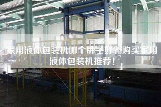 家用液体包装机哪个牌子好？购买家用液体包装机推荐！