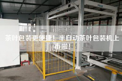 茶叶包装更便捷！半自动茶叶包装机上市啦！