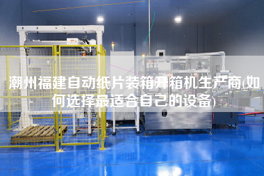 潮州福建自动纸片装箱开箱机生产商(如何选择z适合自己的设备)
